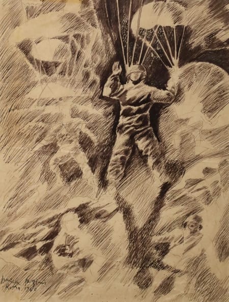 Pericle Fazzini — Paracadutista